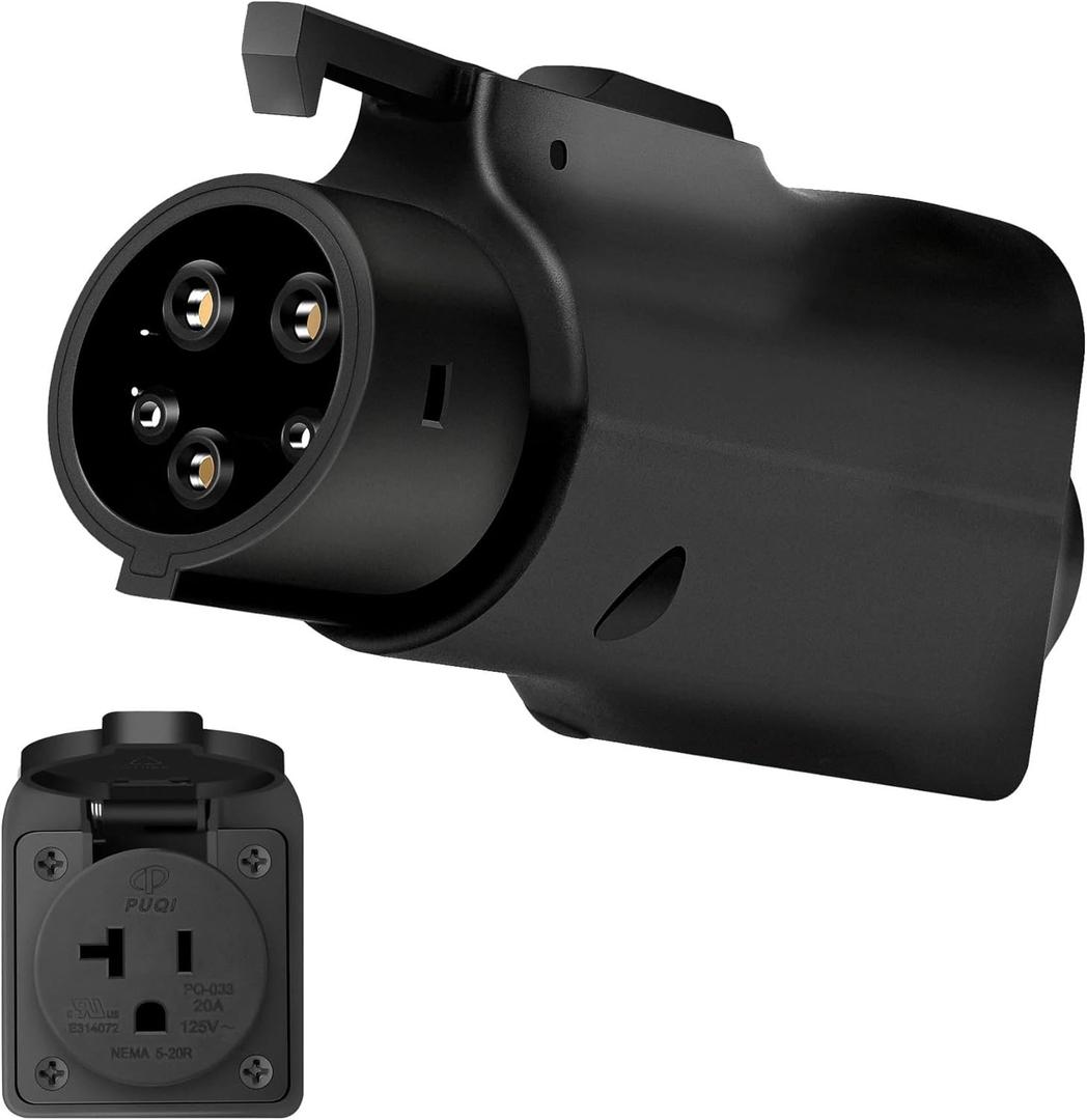 Portable V2L Adapter for Hyundai Ioniq 5 Ioniq 6 Kia EV6 NIRO EV, Vehicle to Load Adapter Discharger EV Accessories, Power Your Devices for Outdoor Camping Tailgating Road Trip