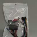 16Pin ISO Aftermarket Radio Harness Adapter Compatible with Chevrolet 2013-2016 GMC 2010-2017 with Audio Input SWC, 16Pin Android Car Stereo Wiring Harness with Reverse Cable