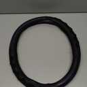 Car Steering Wheel Cover, 15 Inch Anti-Slip Steering Wheel Cover Protector with 3D Honeycomb Design, Universal Steering Wheel Covers for Truck SUV, Car Accessories (Purple, Round Shape)