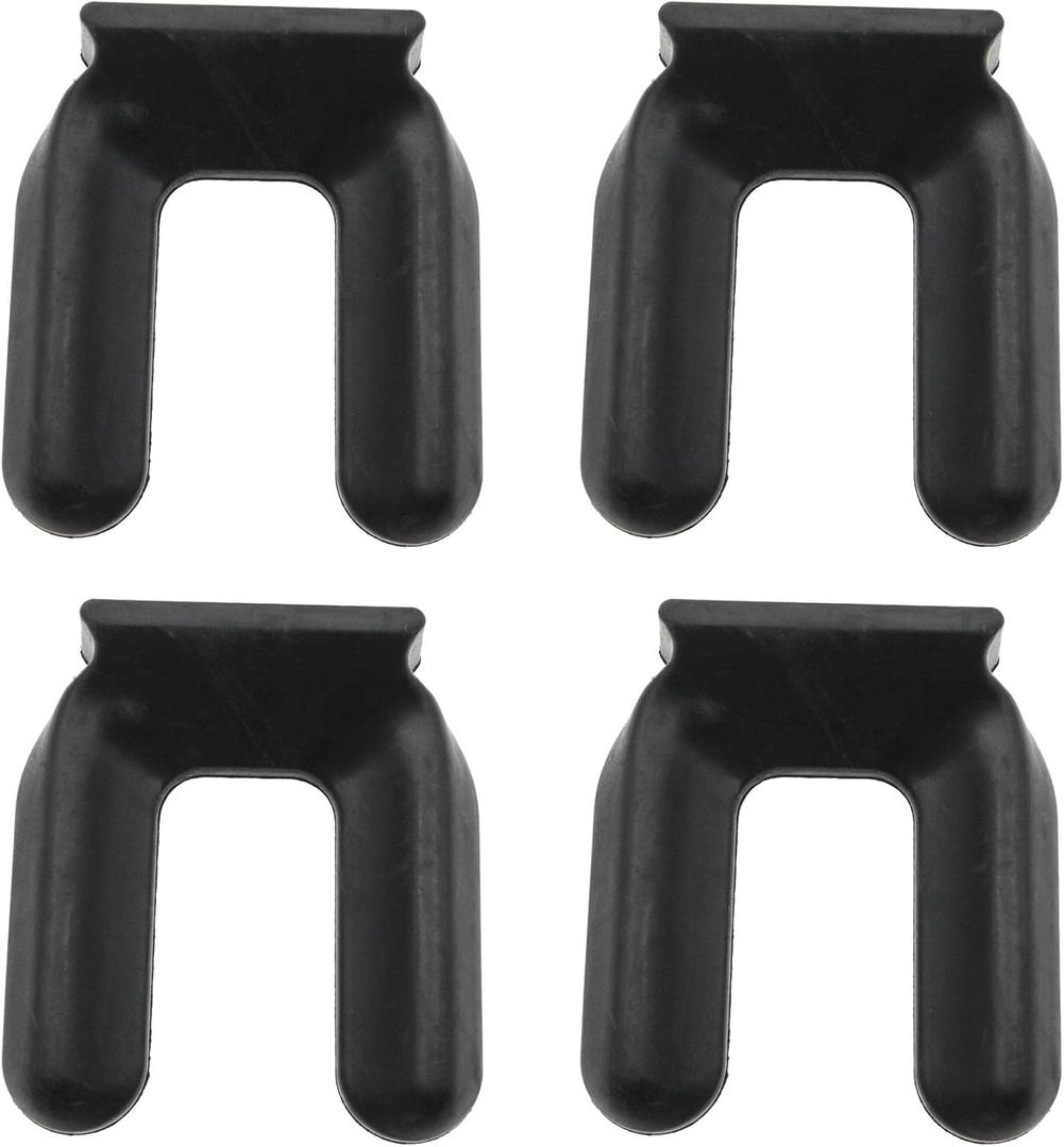 4PCS Furniture Wheel Stop Rubber Chair Wheel Stopper Bed Caster Stoppers Non-Slip and Silent for Rolling Chairs Beds and Other Furniture (Medium-6.5cm)