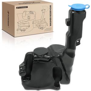 A-Premium Windshield Washer Reservoir Tank Assembly with Cap