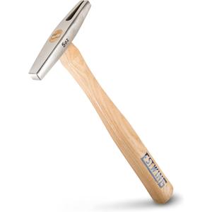 ESTWING Sure Strike Tack Hammer - 5 oz Forged Steel Head with Magnetic Face & Hickory Wood Handle - MRWT