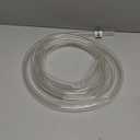 10ft 1/2''ID5/8''OD Clear Vinyl Tubing Flexible and Hybrid PVC Tubing, Lightweight soft hose, drinkable pipe