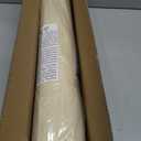 4-Panel Replacement Fabric for Sliding Panel Track Blinds 23" W x 96" L Fabric Only Pre-Attached Hook & Loop Fasteners Trimmable, No Bottom Rail Included, Room Darkening - Beige