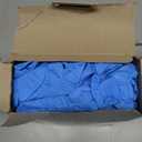 Basic Medical Synmax Vinyl Exam Gloves - Latex-Free & Powder-Free - X-Large, BMPF-3004 Blue Box of 100