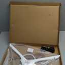 2 Pcs Bride Wedding Dress Hanger Wooden Groom Suit and Gown Non-Slip Hangers with Bow Tie Bridal Party Shower Gift (Style 1)