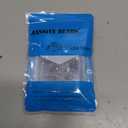 4000pcs Mixed Size Hot Fix Round Crystals Gems Glass Stones Hotfix Flat Back Rhinestones (Clear Crystal)