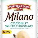 Pack of 3 Pepperidge Farm Milano White Chocolate Coconut Flavored Cookies, 7 Oz Bag, EXP 07/20/2025