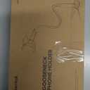 Lamicall Gooseneck Phone Holder for Bed - Cell Phone Mount Clamp Clip, Flexible Long Arm, Overhead Mount for Desk Headboard Bedside, for iPhone Air 17 Pro Max, 16 Pro Max, 15, 14 & 4-7" Phone (Black)