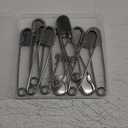 20 Pcs 5 Inch Jumbo Safety Pins Large Heavy Duty Safety Pins Stainless Steel Huge Strong Laundry Pins XL Safety Pins for Upholstery Sewing Quilting Blanket Key Rings Outdoor