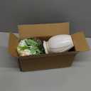 JARELING Peonies Artificial Flowers in Vase, Fake Hydrangea Silk Peony Flower Bouquet with Vase Faux Flowers Arrangement Decor Home Table Dining Room (White)