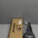 SZHLUX 28" Pooper Scooper, Foldable Dog Pooper Scooper with Unbreakable Material and Durable Spring for Grass and Gravel, Blue