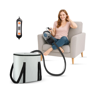 Cold Therapy Machine with 60-Minute & 3 Speeds - Portable Ice Pack for Knee, Shoulder, Hip, Ankle - Leak-Resistant Circulating Unit