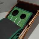 Putting Green Putting matt for Indoors Golf Putting Mat - Indoor Putting with Ball. Putting matt for Golf Practice, Portable and Easy to Clean. Great Gift