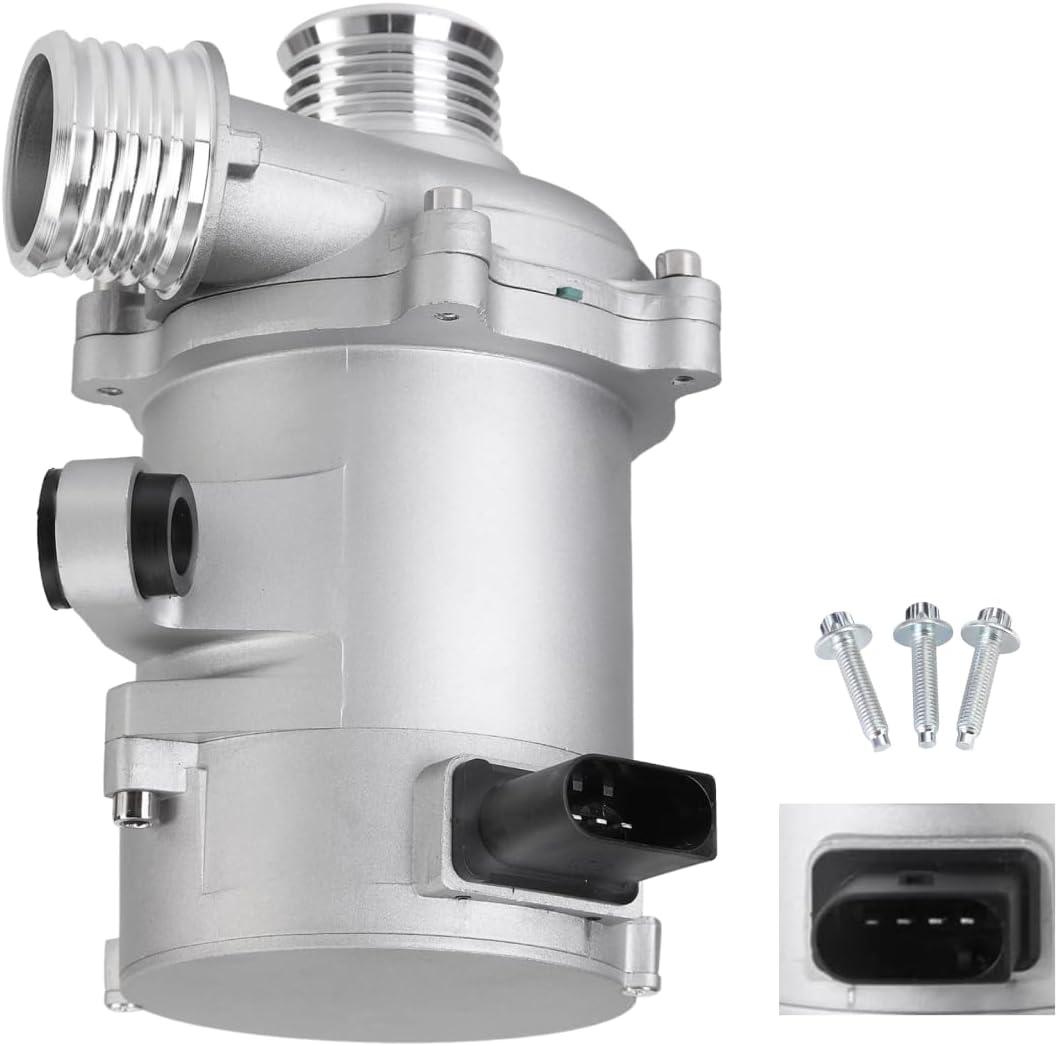 Water Pump Compatible with BMW X1 320i 320i xDrive 328i 328i xDrive 2012-2018 2.0L L4, Electric Engine Assembly Water Pumps Replaces 11517597715, 11517571508, 320005A2191