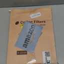 200 Count Coffee Filters #4, Disposable Cone Coffee Filters 8-12 Cup, Unbleached Natural Paper Size 04 Paper Filters for Pour Over and Drip Coffee Maker