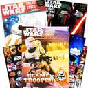 Star Wars Coloring Book Bundle with Stickers and More (3 Jumbo Books - Over 200 Pages Total, Over 30 Stickers)