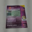 Avery Printable Shipping Labels with Sure Feed, 2" x 4", Matte Clear, 100 Blank Mailing Labels (15663)