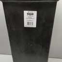 Safco Trash Can Liner for 21 Gallon Garbage Cans, Plastic Insert Easy to Remove and Clean, Black