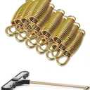 5.5 Inch Trampoline Springs Heavy Duty Stainless Steel ReplacementParts, Universal Trampoline Spring Tool, Weather-Resistant, Set of
