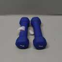 Multi-Colored Neoprene Dumbbells 1kg  2Pack