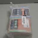 500 Count 4 Gallon Small Bags Colored Bathroom Garbage Bags Small Thick Basket Plastic Can Liners for Home Bedroom Office and Car, 5 Colors(Multicolor)