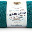 Lion Brand Yarn Heartland Yarn, Worsted-Weight Yarn for Knitting, Crocheting, and Crafting, 1 Pack, Cuyahoga Valley