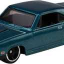 Hot Wheels Fast & Furious Toy Cars, Set of 5 1:64 Scale Die-Cast Vehicles Inspired by & Seen in The Fast Movies