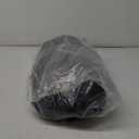 2-Pack Black Rectangular Tablecloths 90 in x 156 in with Rounded Corners - Ideal for 8 ft Tables with Floor-Length Drop - Polyester Fabric Cloth Table Covers for Wedding, Party