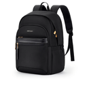 LIGHT FLIGHT Travel Backpack for Women, 15.6 Inch Stylish Laptop Backpack, Computer Bag for College Work Daily, Water-Resistant Casual Daypack with USB Port, Black