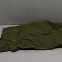 Dog Winter Raincoat, Waterproof Warm Jacket with Velvet Lining for Cold Weather, Windproof Insulated Rain Coat with Reflective Strips for Large Big Dog (Green, L)