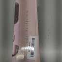 Go Brush Pro for Short Hair Hair Straightener Brush Cordless & Portable with 300M Negative Ions, 4 Temps Fast Heating, Game Day Ready Styling Tool for Watch Parties, Travel & Daily Use Nude Pink