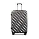 HotWay 28 Inch Expandable Checked In Luggage, Lightweight Hardshell Luggage with Spinner Wheels, Gray