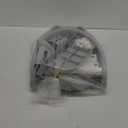 Potty Training Toilet Chair Seat with Step Stool Ladder for Kids and Toddler Boys Girls - Foldable Height Adjustable Children Toilet Training Seat with Safe Handles & Anti-Slip Pads, White-Grey