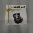 OTC Rechargeable Hearing Aids for Seniors with Automatic Noise Cancelling, LED Display, FSA&HSA Eligible, 5-Level Volume Control for Clear Sound (Black)