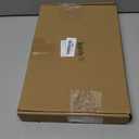 Kathfly Slatwall 6 Pack Wall Mount Sleeve 8.5 x 11 Acrylic Wall Sign Holder Mount Advertisement Frame Sign Holder Display for Office Slatwall Panels Advertisement Notice Supplies