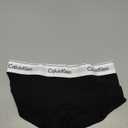 Calvin Klein Women's Cotton Boyshort Panty (Black)