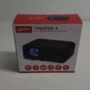 GPX Mini Projector with Bluetooth, USB and SD Media Ports, Includes Remote (PJ609B), Black