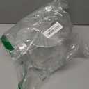 ELLDOO Clear Slanted Plastic Storage Jar with Lid, 80 Oz Wide Mouth Laundry Pods Container, Coffee Pods Holder for Nespresso K Cup, Candy Cookie Jars for Coffee Bar Kitchen Breakroom