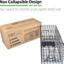 Live Squirrel Trap Heavy Duty Humane Animal Cage Trap (No Assembly Required)