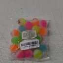 Elcoho 24 Pieces Glow in The Dark Bouncing Eyeballs Halloween Bright Bouncing Balls for Trick or Treat or Halloween Favors