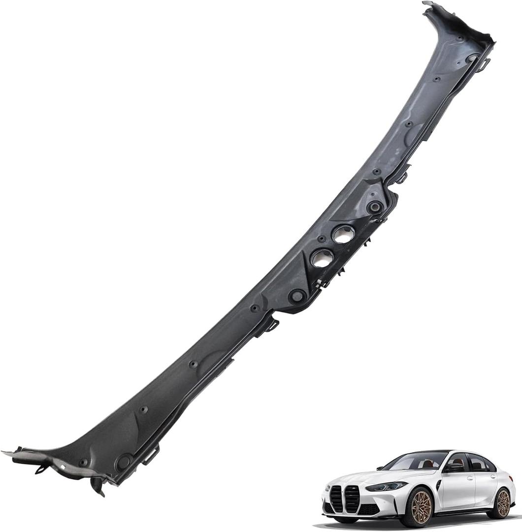 FZJDSD Windshield Wiper Cowl Cover Panel 1PC Front 51717258177 Compatible with BMW 328i 2012-2016, 328i xDrive 2013-2016, 335i 2012-2015, M3 2015-2018, Windshield Cowl/Rain Tray