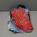 16PCS Large Christmas Gift Bags, Christmas Tote Bags with Handles, Christmas Treat Bags, Multifunctional Non-Woven Christmas Bags for Gifts Wrapping Shopping, Xmas Party Supplies, 15"×13.8"× 5.9"