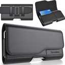 Magnetic Closure Holster for Samsung Galaxy S26 Ultra, S25 Ultra, S24 Ultra, A17, A16, A15, A14, A13, A37, A36, A35, A32, A73 5G, A72, A71, A57, A56, A55, A54, A53, A42, A23, A03s (fits Slim Case)