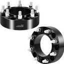 YIZBAP 2PCS 8x170 Hubcentric Wheel Spacers, 2 inch 8x170mm Wheel Spacers 124.9mm Hub Bore with 14x1.5 Thread Pitch for 2003-2023 F250, F350, 2003-2023 F250 Super Duty, F350 Super Duty, Excursion