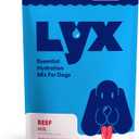 Essential Hydration for Dogs  Electrolyte & Nutrient Water Enhancer for Active & Senior Dogs  Supports Hydration, Recovery & Wellness  Travel-Friendly Supplement Packets  28 Count (Beef) (BB 03/2025)