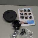 Surface Style Cover Assembly, 7-1/4" Round, Black