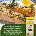 3 x Badia Lemon Pepper Seasoning, 24 oz – Zesty Citrus & Savory Blend (EXP 05/01/31)