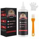 Wood Glue, Strongest Glue for Woodworking, Waterproof Clear Wood Glue for Furniture Heavy Duty, Interior & Exterior Furniture Glue for Crafts, Furniture, Baseboard, cabinets, Door (150g)