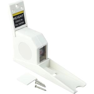 Utoolmart 200cm Height Meter White Wall Mounted Height Meter Growth Ruler CM Metric
